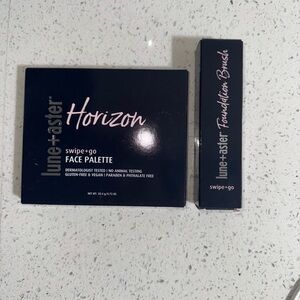 Horizon Face Palette and Foundation Brush Set